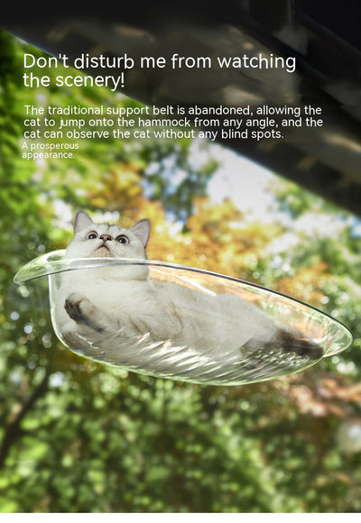 Hamaca para Gatos con Ventosas - Reposo Elevado para Ventanas - Image 20