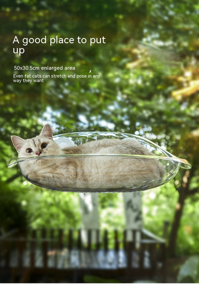 Hamaca para Gatos con Ventosas - Reposo Elevado para Ventanas - Image 24