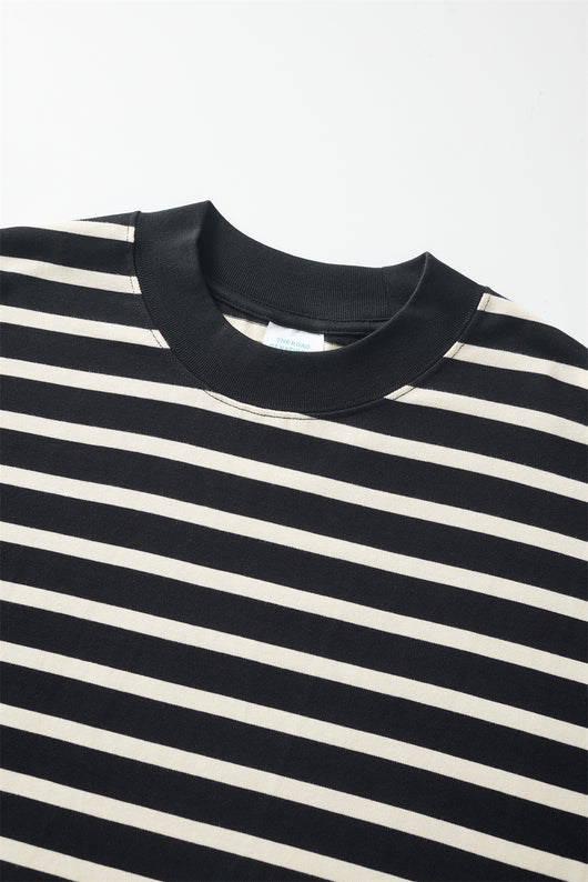 Camiseta Manga Larga de Algodón Puro con Rayas Contraste para Hombre - Image 20