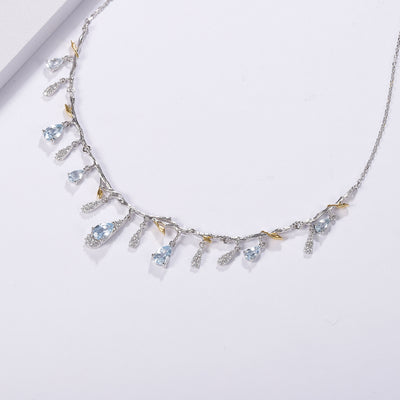 Collar de Topacio Natural en Plata S925 - Image 12