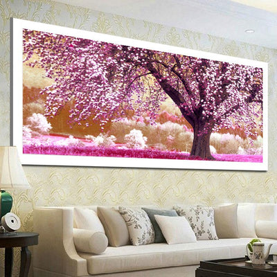 Cuadro Bosque Primaveral con Flores - Paisaje Naturaleza para Sala de Estar - Image 10