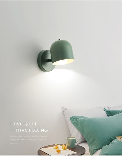 Lámpara de Pared Minimalista para Dormitorio - Diseño Macaron - Image 31
