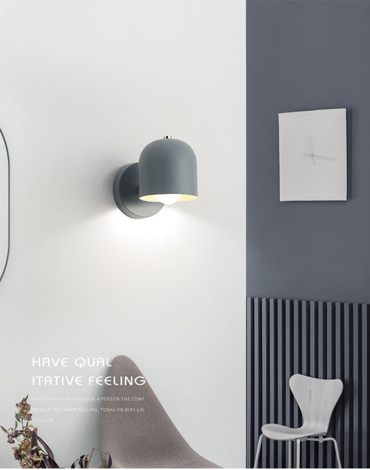 Lámpara de Pared Minimalista para Dormitorio - Diseño Macaron - Image 35
