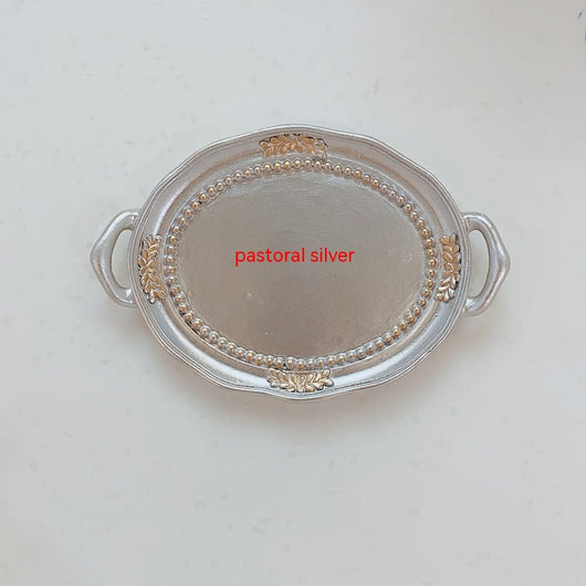 Plato Decorativo Multifuncional con Soporte de Resina - Joyero y Ornamento - Image 19