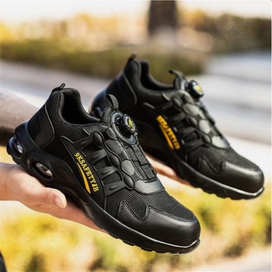 Zapatos de Seguridad Respirable Antiimpacto y Antipunción para Hombre - Image 9