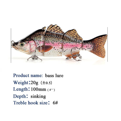 Señuelo Articulado Multi-sección para Pesca Marina - Image 16