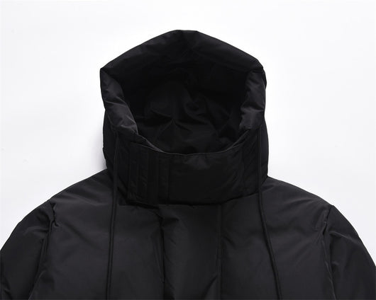 Chamarra Acolchada Suelta con Cuello Alto de Algodón - Image 22