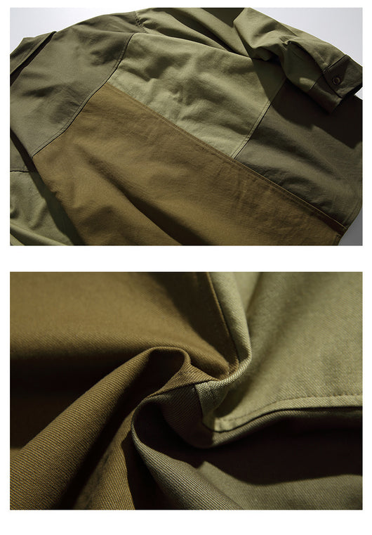 Camisa Militar Suelta Casual para Hombre - Estilo Montaña - Image 16