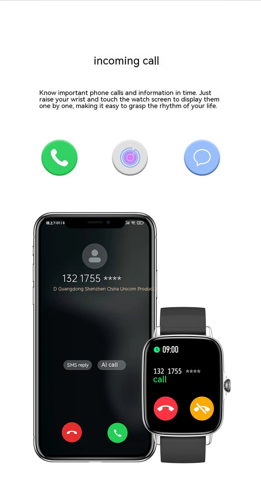 Reloj Inteligente KT58 con Monitor de Frecuencia Cardíaca y Presión Arterial - Image 25