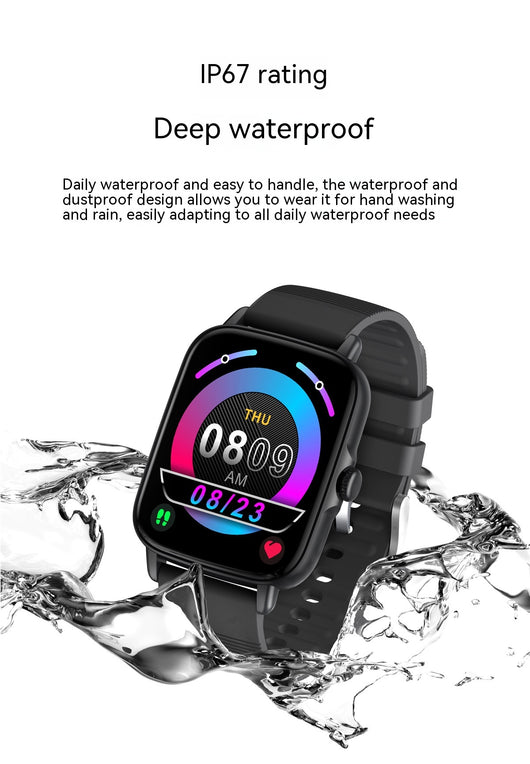 Reloj Inteligente KT58 con Monitor de Frecuencia Cardíaca y Presión Arterial - Image 26