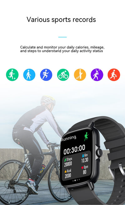 Reloj Inteligente KT58 con Monitor de Frecuencia Cardíaca y Presión Arterial - Image 29