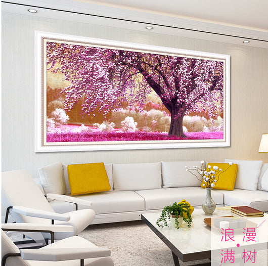 Cuadro Bosque Primaveral con Flores - Paisaje Naturaleza para Sala de Estar - Image 13