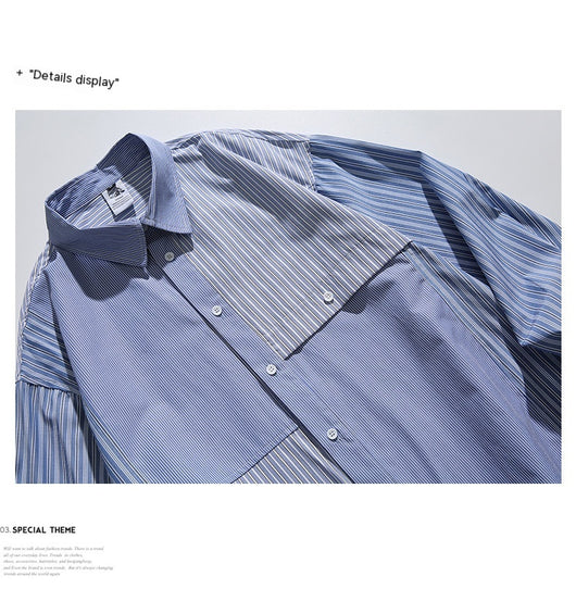 Camisa Suelta Japonesa a Cuadros - Estilo Casual Moderno - Image 17