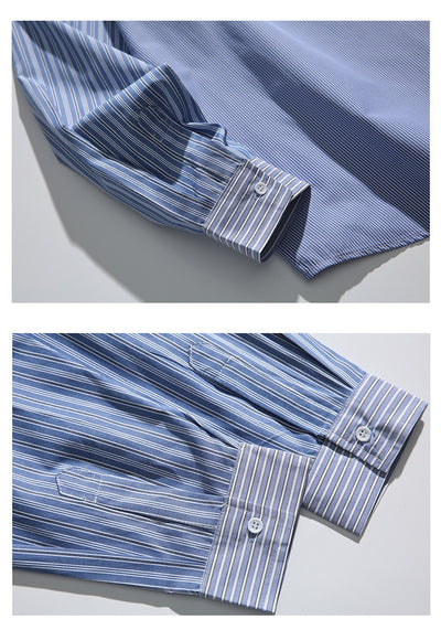 Camisa Suelta Japonesa a Cuadros - Estilo Casual Moderno - Image 21