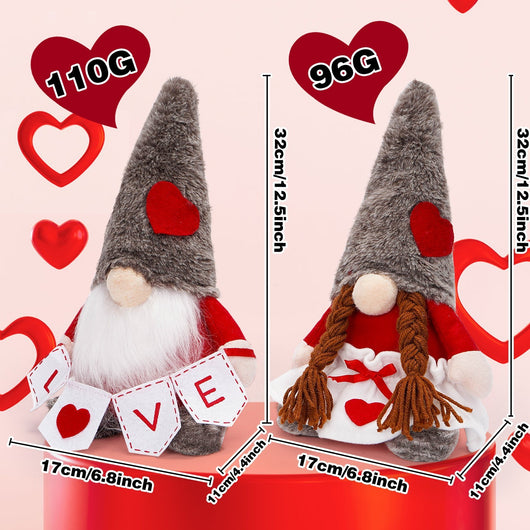 Adornos de Muñecas sin Rostro para San Valentín - Decoración Encantadora - Image 18