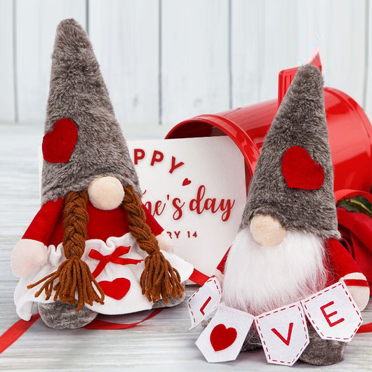 Adornos de Muñecas sin Rostro para San Valentín - Decoración Encantadora - Image 24