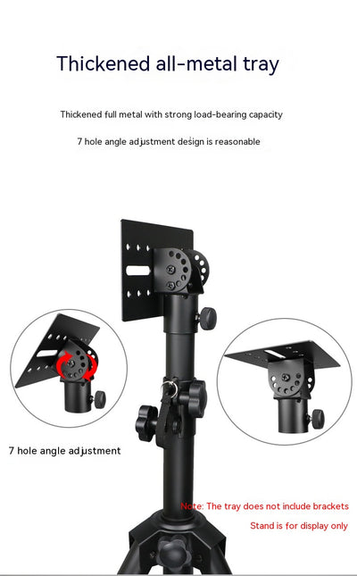 Bandeja de Soporte Universal para Proyector y Laptop, Placa Metálica para Trípode - Image 11