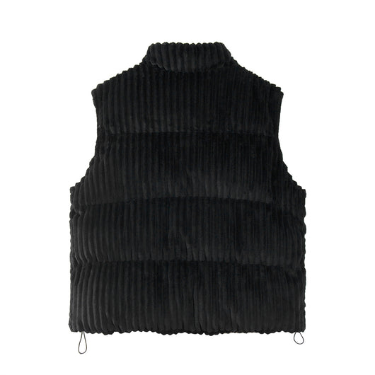 Chaleco Acolchado Polar para Hombre - Abrigo Casual Grueso de Cuello Alto - Image 21