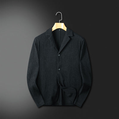 Traje Casual Hombre con Camisas y Pantalones a Rayas Verticales - Image 20