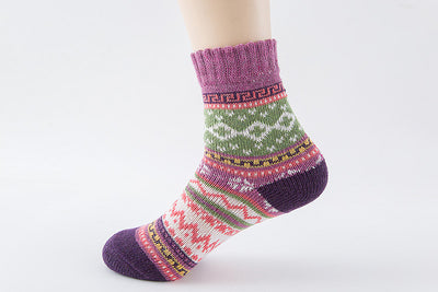 Calcetines de Cachemira Estilo Étnico para Mujer - Image 7