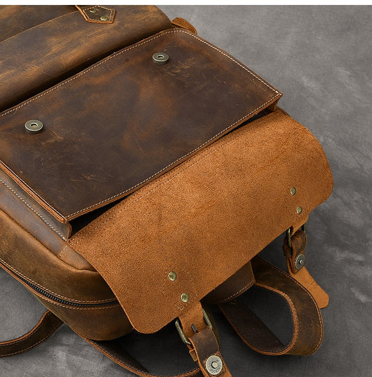 Mochila de Cuero Crazy Horse Premium - Image 26