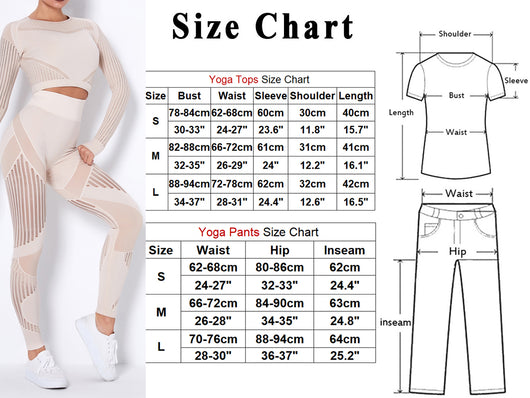 Conjunto de Yoga Absorbente sin Costuras con Manga Larga - Image 17