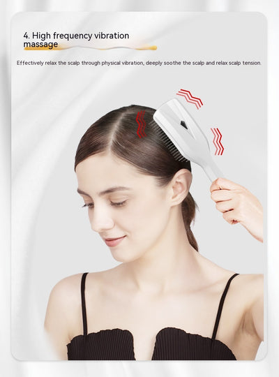 Peine Masajeador con Luz Roja y Vibración para Hombre y Mujer - Image 26