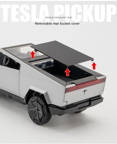 Camión Remolque Tesla 1:32 Modelo Aleación Die-Cast Premium - Image 13