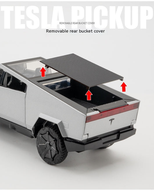 Camión Remolque Tesla 1:32 Modelo Aleación Die-Cast Premium - Image 13