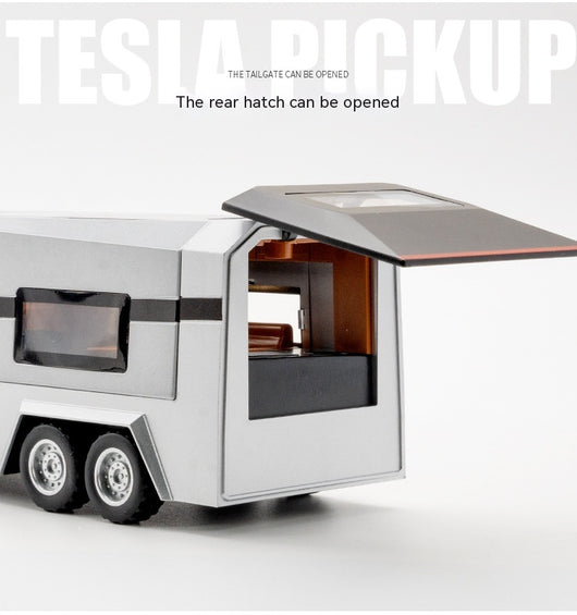 Camión Remolque Tesla 1:32 Modelo Aleación Die-Cast Premium - Image 14