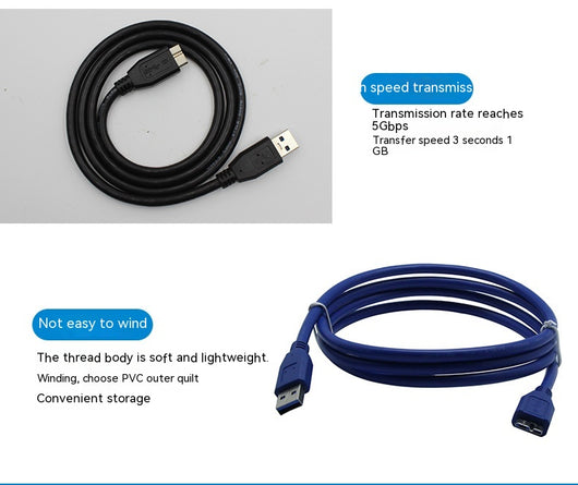 Cable de Transmisión USB 3.0 para Disco Duro Externo - Image 16