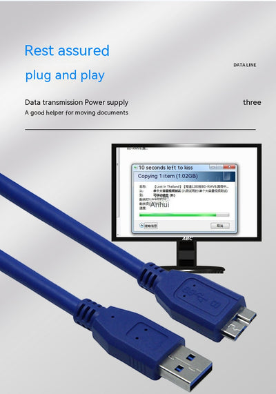 Cable de Transmisión USB 3.0 para Disco Duro Externo - Image 19