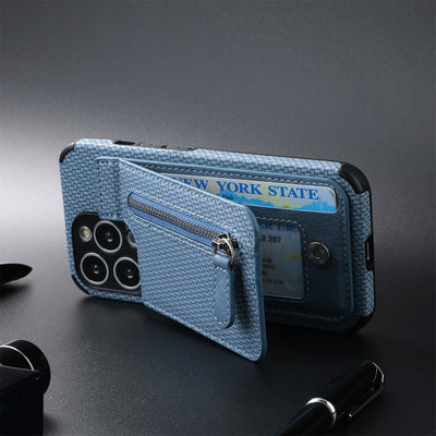Cartera Organizadora con Cierre y Compartimentos para Tarjetas - Image 12