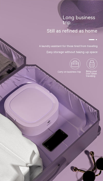 Lavadora Portátil Plegable para Mamá e Bebé - Image 11