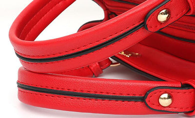 Bolso Crossbody Patchwork con Detalles de Pelotitas - Bolsa Mensajero Elegante para Mujer - Image 24