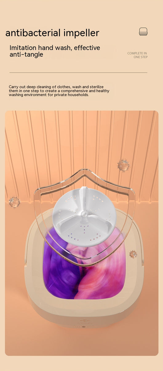 Lavadora Portátil Plegable para Mamá e Bebé - Image 24