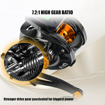 Contador Digital Impermeable para Pesca con Pantalla Grande y Alarma de Drenaje - Image 10
