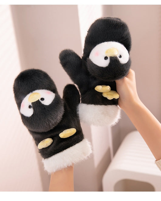 Guantes de Peluche Infantiles - Capibara y Pez Globo - Image 34