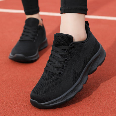 Tenis Deportivos Negros para Mujer - Malla Transpirable y Suela Acolchada - Image 15