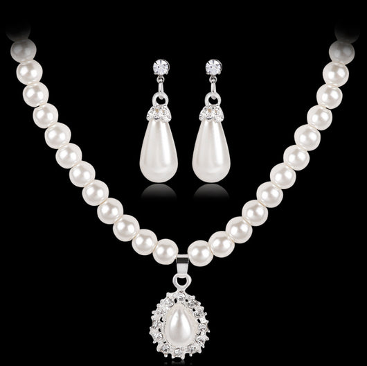 Conjunto de Collar de Perlas Elegante - Image 8