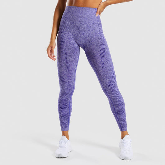 Leggings Jacquard Sin Costuras para Gimnasio - Image 23