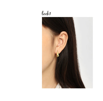 Pendientes Personalizados de Plata de Ley S925 para Mujer - Image 11