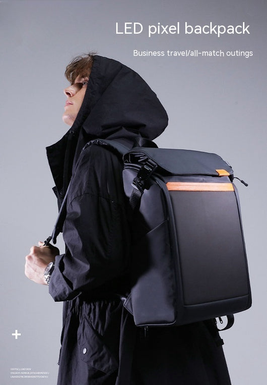Mochila LED Inteligente con Proyección Bluetooth para Ciclismo - Image 15