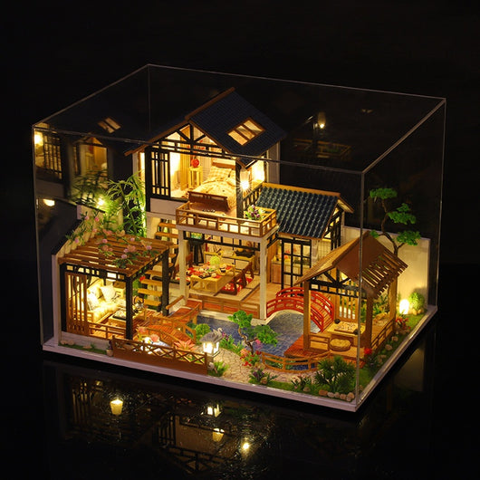 Casa de Jardín Forestal DIY P018 - Maqueta Decorativa para Armar - Image 9