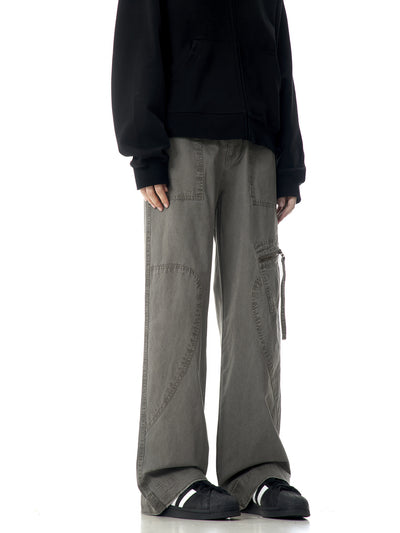 Pantalones Rectos Holgados de Cintura Alta - Estilo Casual Moderno - Image 12