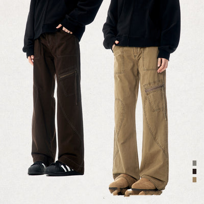 Pantalones Rectos Holgados de Cintura Alta - Estilo Casual Moderno - Image 18