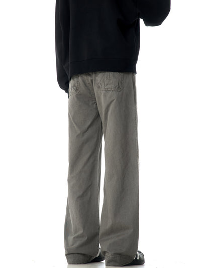 Pantalones Rectos Holgados de Cintura Alta - Estilo Casual Moderno - Image 21