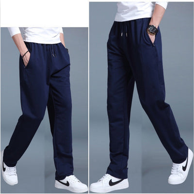 Pantalones Deportivos Casuales para Hombre Talla Grande - Corte Recto Otoño Primavera - Image 8
