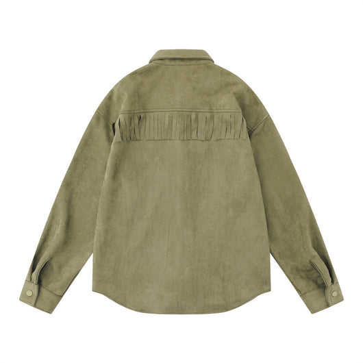 Chaqueta con Parches Bordados de Pistola - Manga Larga - Image 32