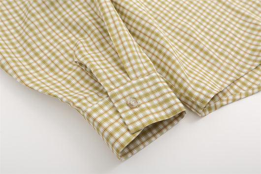 Camisa Casual de Solapas Contrastadas - Abrigo Ligero Versátil - Image 22
